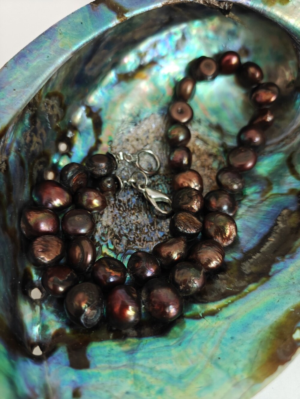 Y2K Genuine Cultured Pearls Necklace Handmade